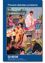 Keep your diabetes under control booklet cover.