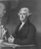 Thomas Jefferson, third president of the United States