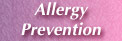 Allergy Prevention