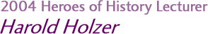 About Harold Holzer