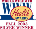 2003 World Wide Web Health Award