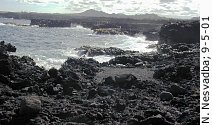 Photo of Cape Kumukahi, Kilauea Volcano, Hawai`i