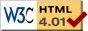 HTML 4.01 Válido!