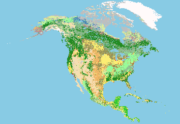 GLCC Land Cover Classification (North America)
