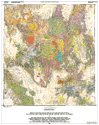 (Thumbnail) Digital Geologic Map of the Nevada Test Site and Vicinity, Nye, Lincoln, and Clark Counties, Nevada, and Inyo County, California