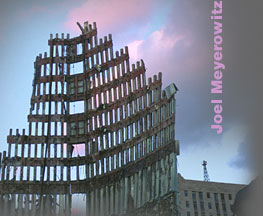 Burned-out World Trade Center photo; Name of artist: Joel Meyerowitz