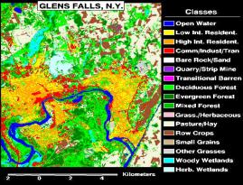 Subset image of NLCD 92 classification (Glens Falls, NY)