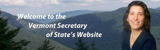 Welcome to the Vermont Secretary of State's Website