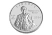 2004 Thomas A. Edison Commemorative Silver Uncirculated Dollar in Gift Box (3C2)