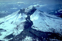 Slide 13.--A lahar on Mt. St. Helens, Washington.