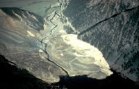 Slide 7.--The Madison Canyon Landslide near Yellowstone Park.