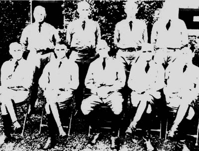 Lt Col Marshall, Assistant Commandant, With Faculty and Staff of the Infantry School, 1930-31