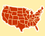 Icon of a United States map