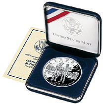 2004 Proof Lewis & Clark Bicentennial Silver Dollar (2S5)