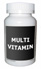 bottle of multi vitamins