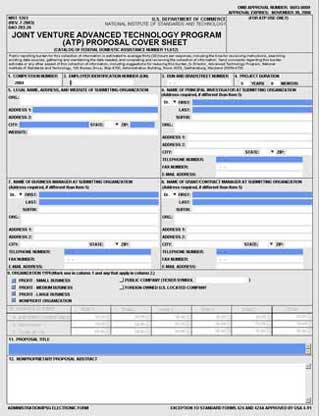 FORM NIST-1263 (Page 1)