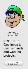 PROFILE: Geo loves to use his hands and work on projects.