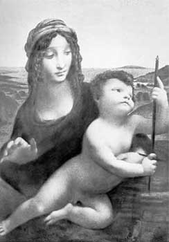 Painting "Madonna of the Yarwinder"