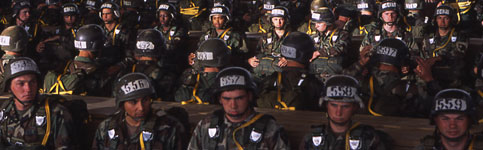 Photo of Army Reserve Soldiers in combat gear