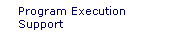 Program Execution Support
