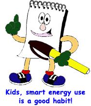Image:  "Paddy" urges kids to be Smart Energy users!