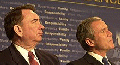 thumbnail photo of Secretary Thompson and President Bush