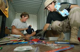 Airmen come together for humanitarian service