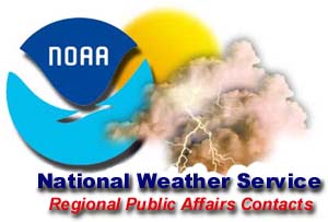 NOAA National Weather Service Regional Contacts.