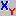 Gray Box containing blue character X and red character Y