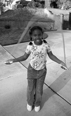 photo of girl jumping rope