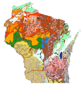 Surficial Geology of Wisconsin