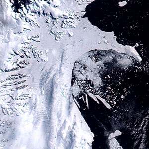 Break Up of Larsen B Ice Shelf (Image 3)