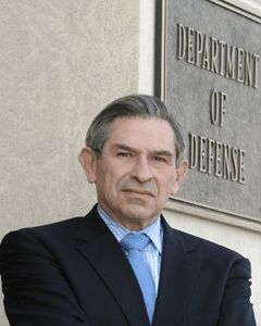 Photo of Deputy Secretary Paul Wolfowitz. Link to news photo page.