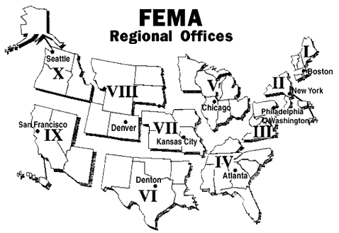 FEMA Regions