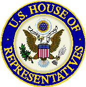 Image of the seal of the US Congress - click it to go to their website