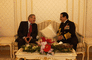 Secretary Rumsfeld meets with Crown Prince Salman bin Hamad al Khalifa.