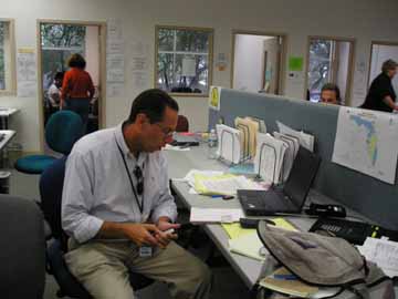 Mike Weston, AoA disaster coordinator, Disaster Field Office, Orlando,FL