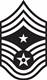 Command Chief Master Sergeant CMSgt stripes