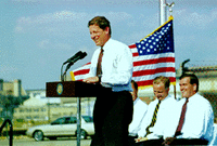 Al Gore at a podium