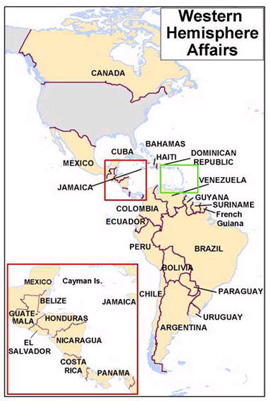 Regional map 