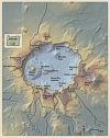 Map, Crater Lake, click to enlarge