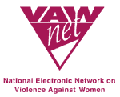 logo for national electronic network on violence against women