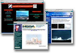 Collage graphic of Related Sites web pages. 