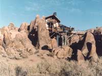 Wizard's shack from the movie 'Maverick' at Alabama Hills in California (Bishop Field Office)
