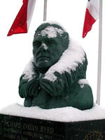 Bust of Admiral Richard E. Byrd