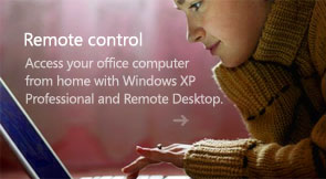 Access your office computer from home, with Windows XP Professional and Remote Desktop