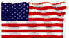 graphic of a waving American Flag
