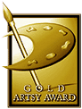 Gold Artsy Award Icon