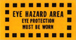 Eye Hazard Sign