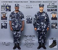 The Navy introduced a set of concept working uniforms for Sailors E-1 through O-10, Oct. 18th, in response to the fleet's feedback on current uniforms.  
